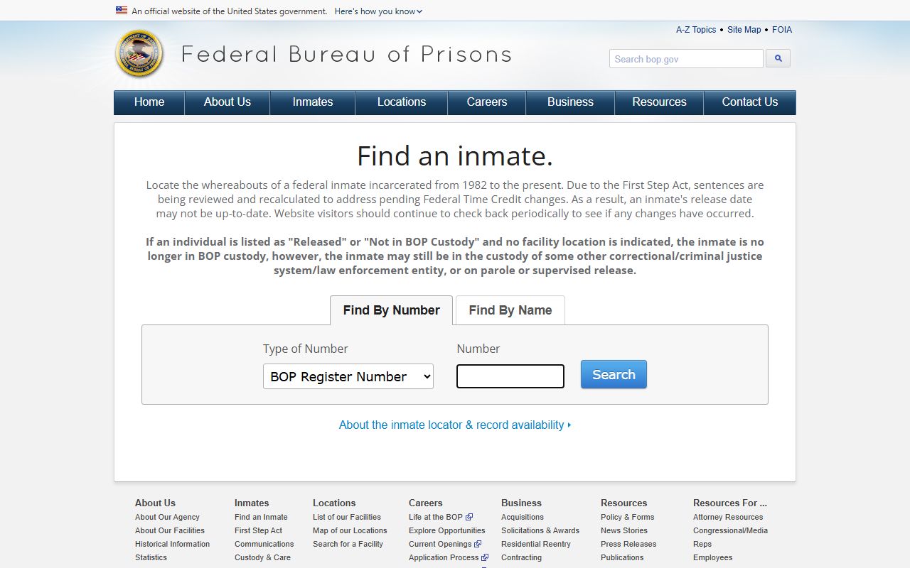 Northampton County federal inmate lookup without public jail mugshots through BOP